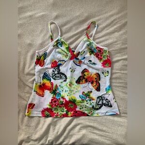 Gorgeous Y2K butterfly tank top